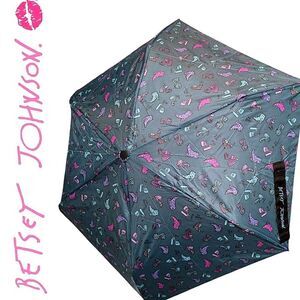 Betsey Johnson Shoes Auto Open 42" Umbrella
